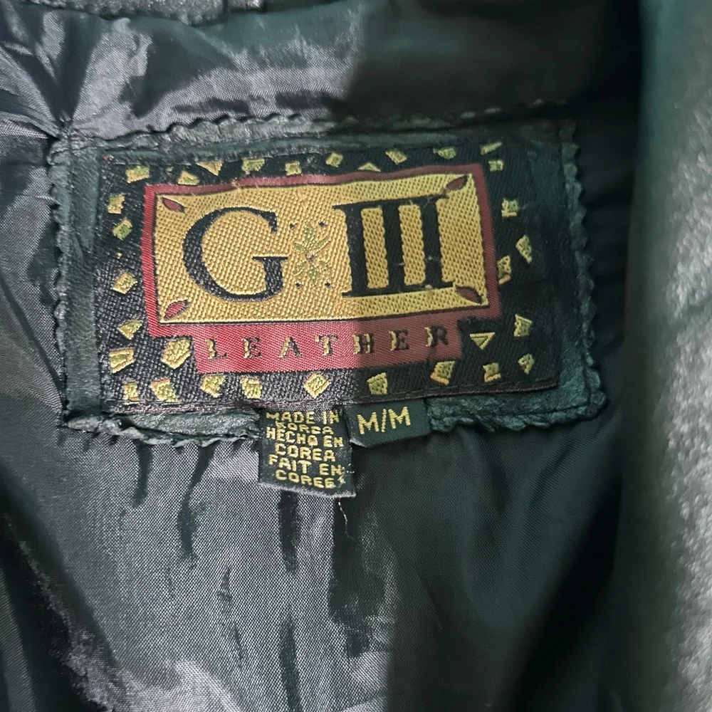 Vintage G III Leather Boho Hippie Coat - Picture 6 of 13